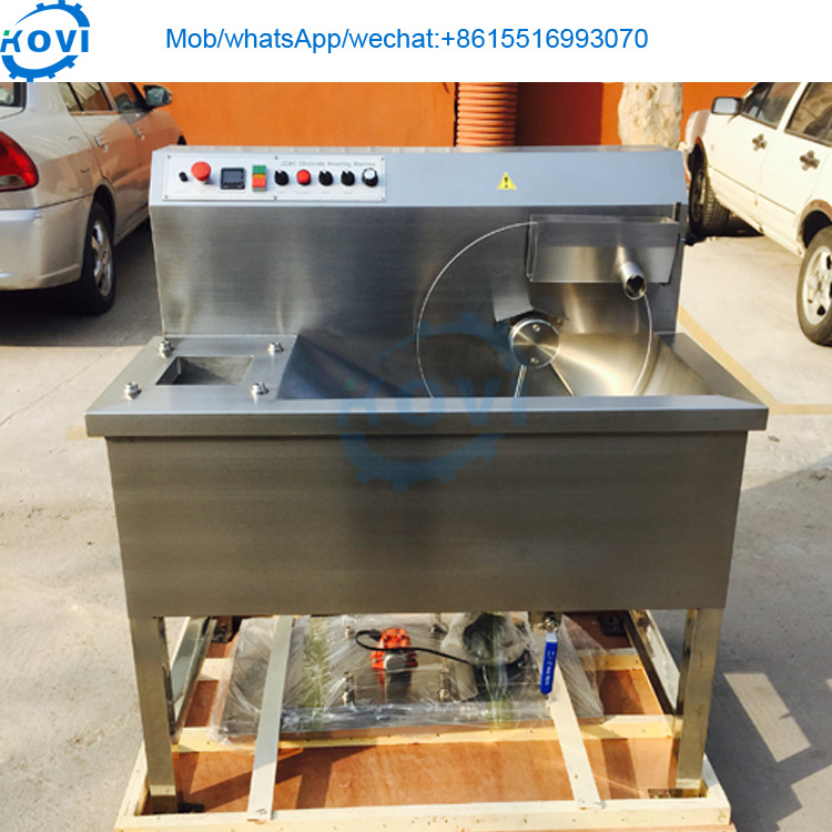 Full-automatic chocolate melting used chocolate tempering machine price