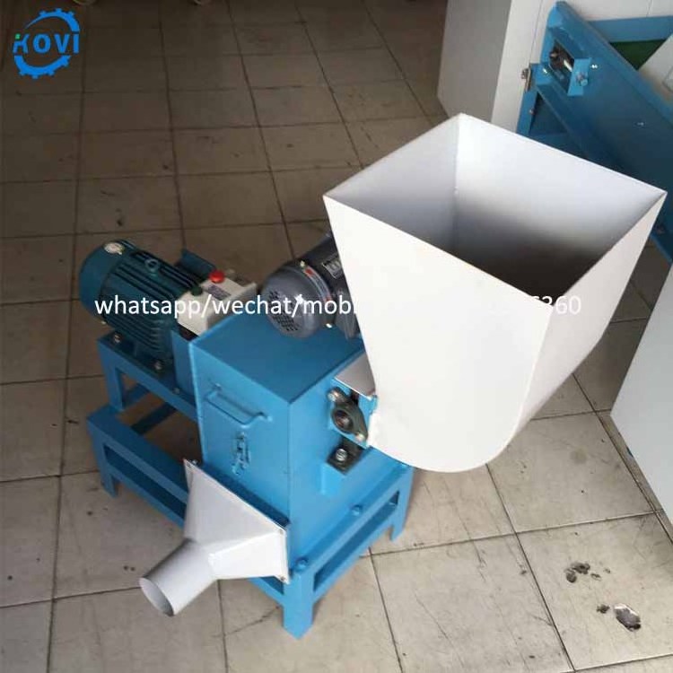 Plastic polyurethane foam shredder sponge crushing machine