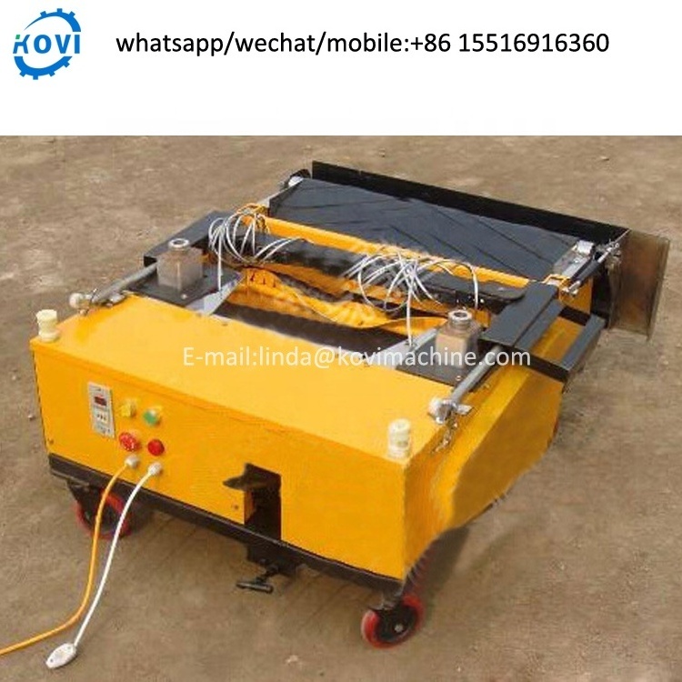 Mini wall rendering machine wall cement plastering machine