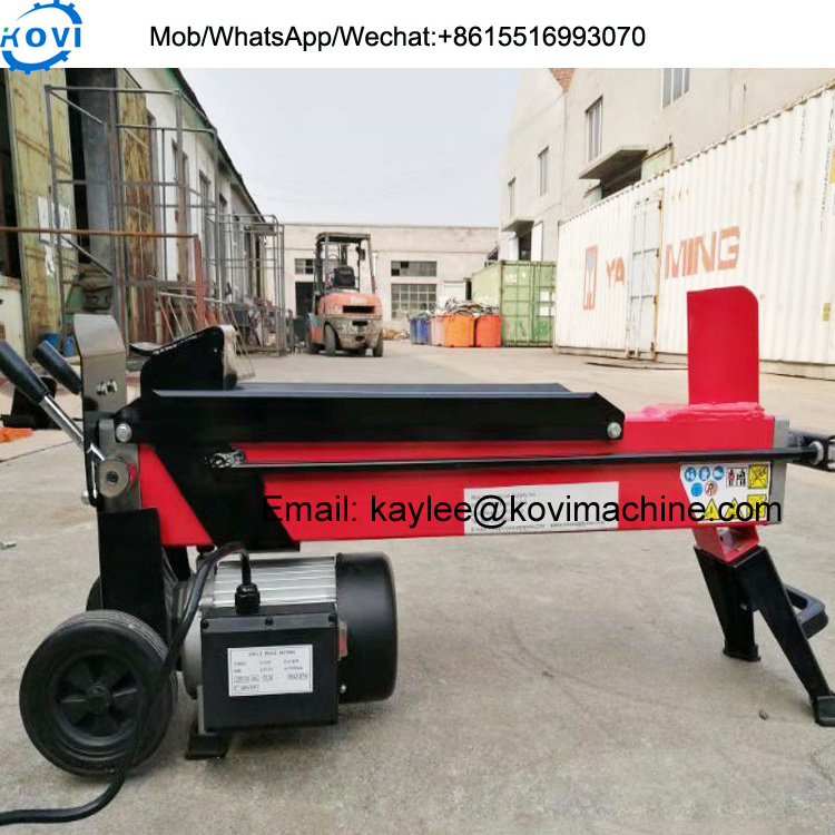 electric super split log splitter for sale 4 ton screw wood log splitting machine