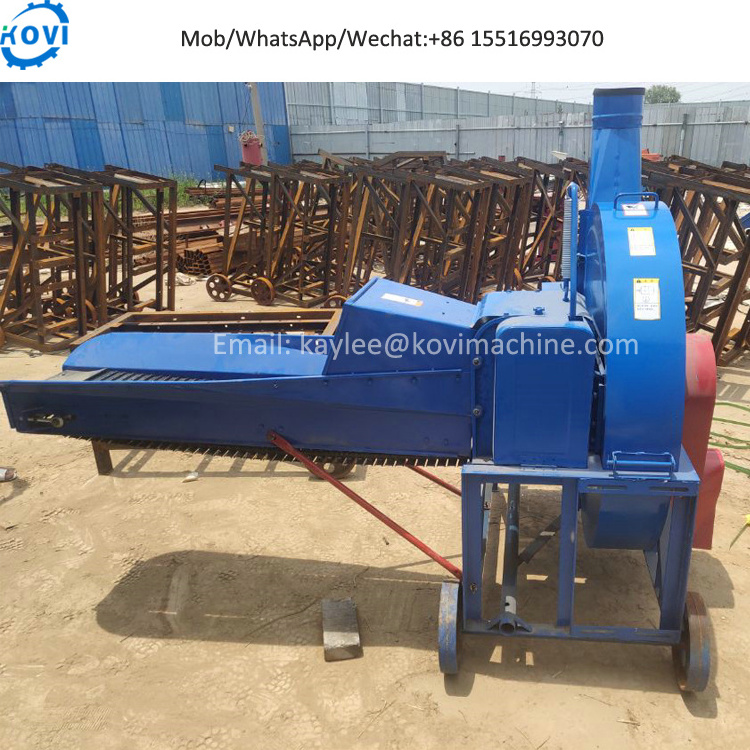 3.5Ton chaff stalk fodder grass cutting machine fodder corn silage grass cutter machine