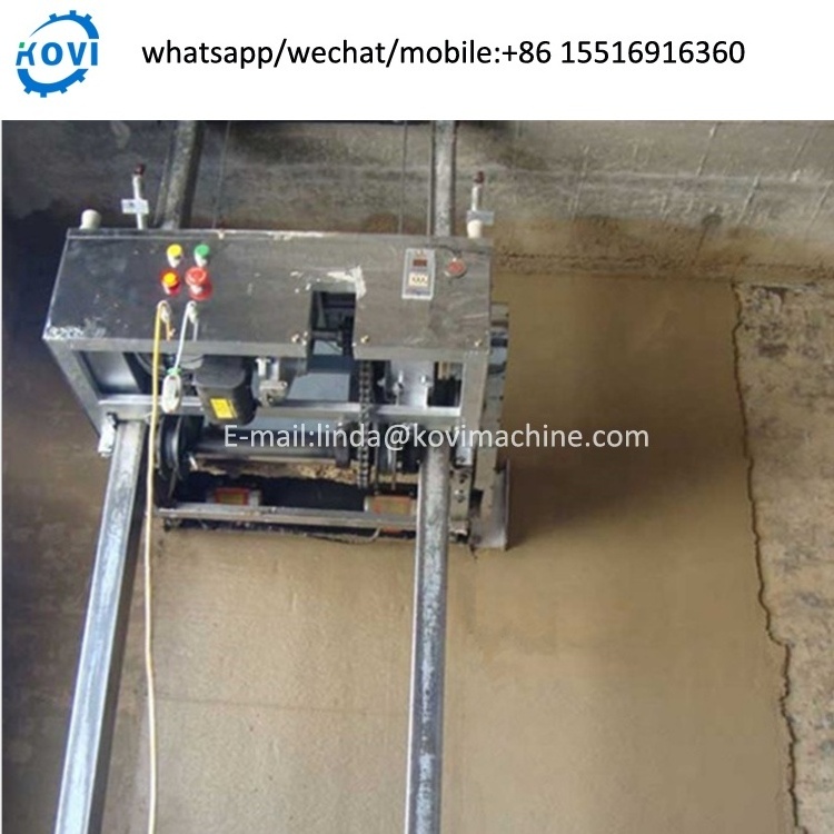 Automatic plastering machine for wall screeding plaster machine