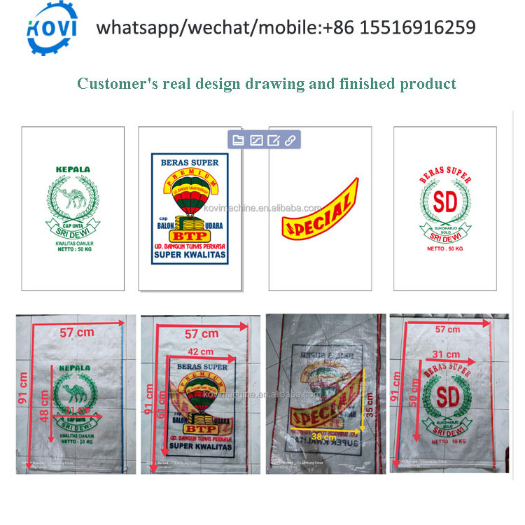 4 color plastic bag roll flexo printing machine paper Poster bag flexographic printer machine