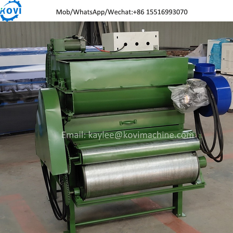 Saw cotton seed separating machine raw cotton ginning machine price