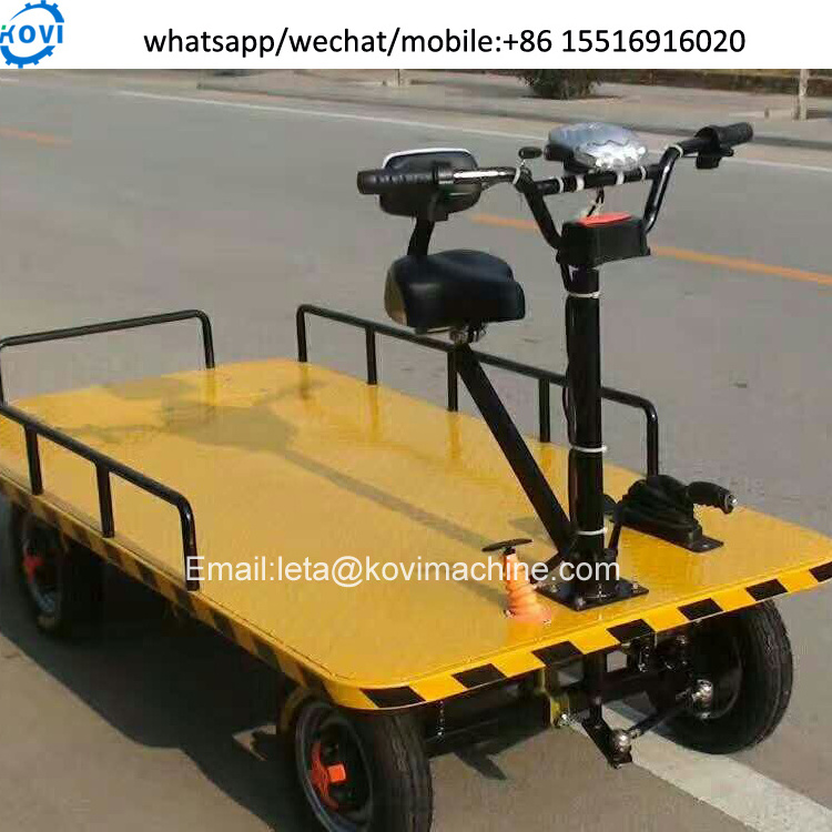 nigeria cargo carrier tricycle platform trolley with rubber wheel