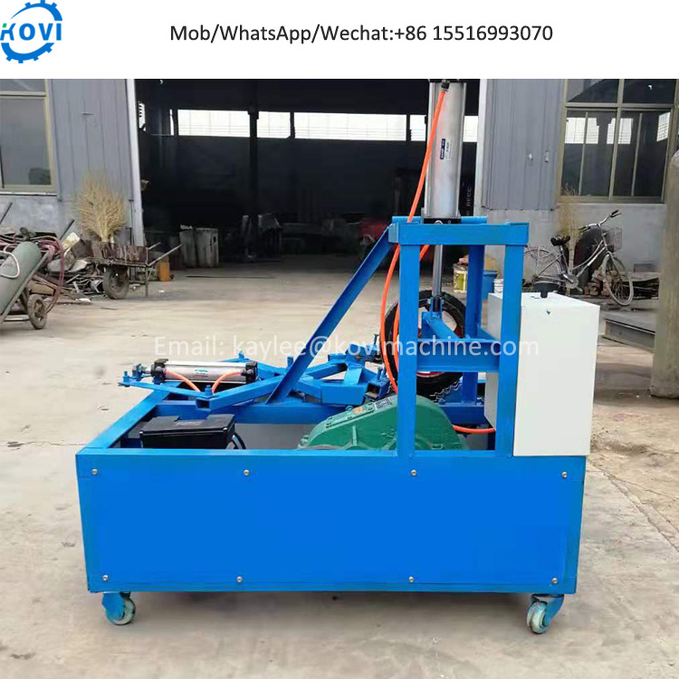 110/220V Portable tire recycling business waste tire shredder cutter machine for sale