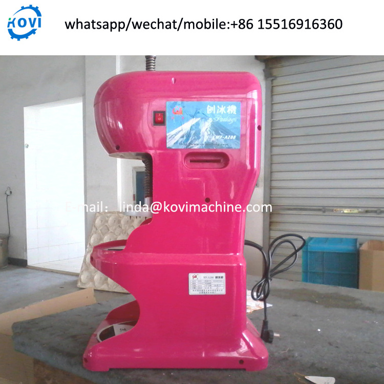 taiwan shaved ice block crusher machine ice cream shaver machine