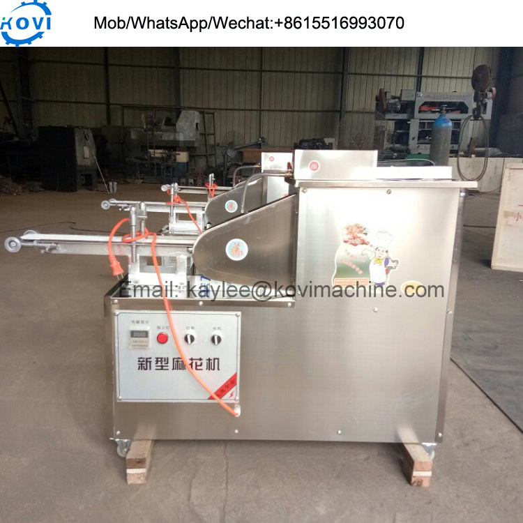 automatic snack maker for fried Pretzel dough twist forming making machine