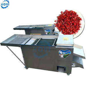 bell pepper cutter machine chilli seed separator machine