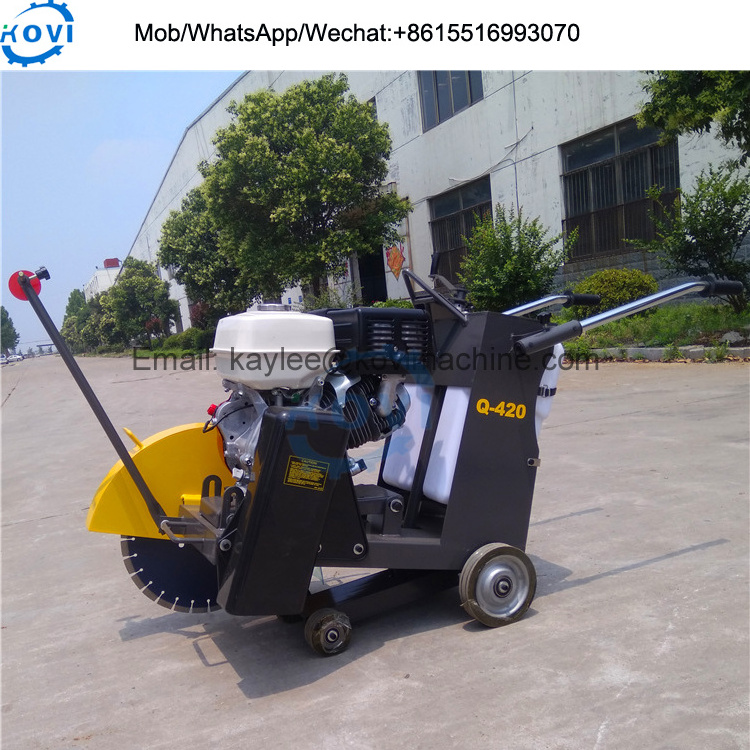 hand push concrete cutting machine saw asphalt groove cutter saws