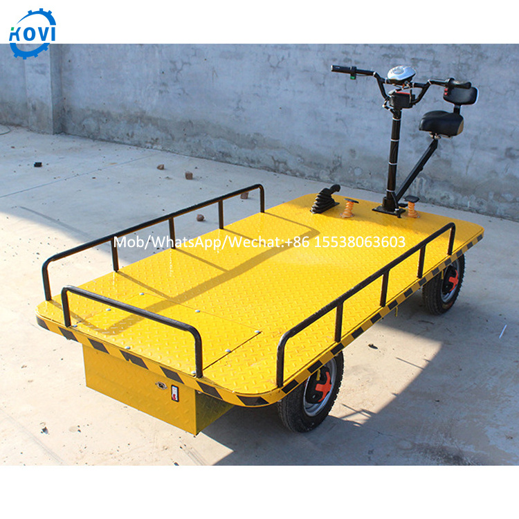 three wheel cargo tricycle metal folding wagon cart electric platform trolley for sale