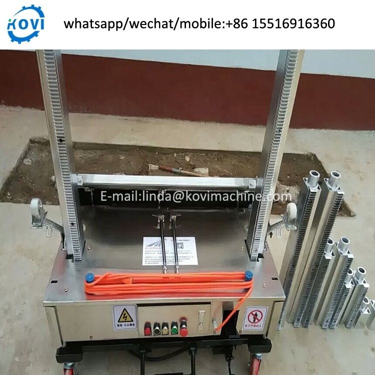 Automatic plastering machine for wall screeding plaster machine