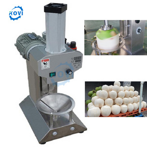 Fresh coconut peeler machine coconut husk skin peel trimming cutting machine