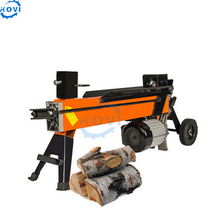 electric super split log splitter for sale 4 ton screw wood log splitting machine