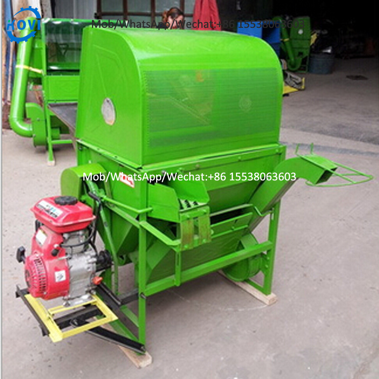 mini small grain rice threshing machine wheat sorghum thresher for sale