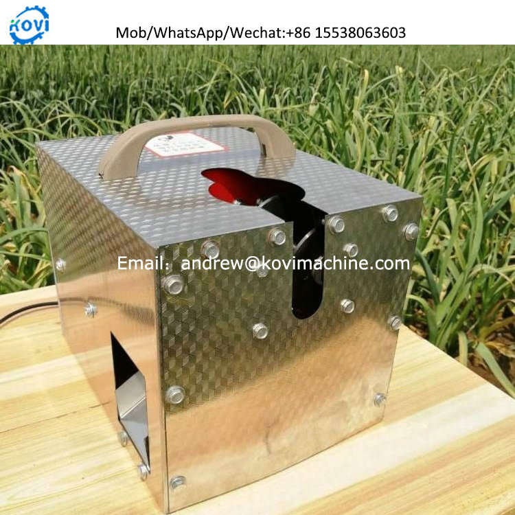 commercial onion top and tail root concav cut machine garlic slicer cutter machine