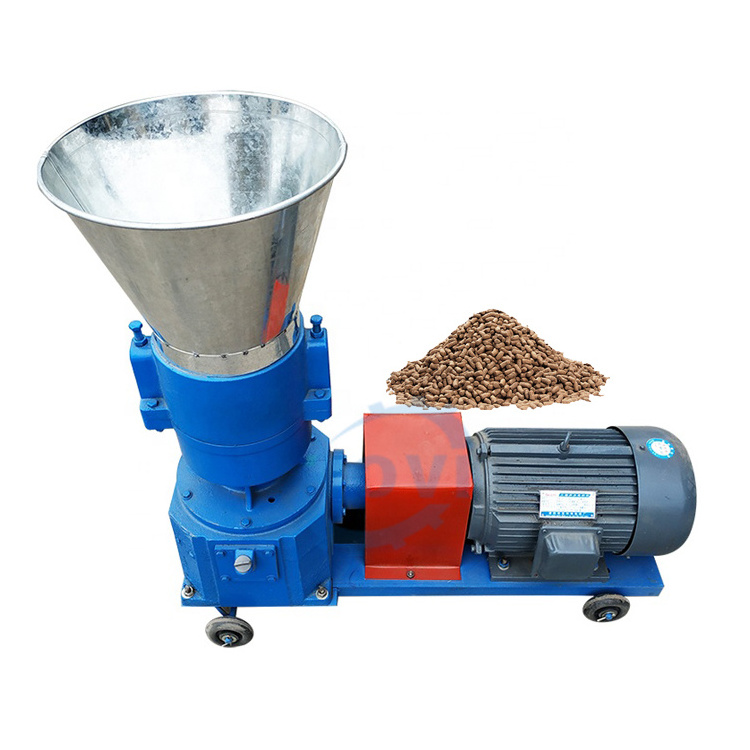 Pallet machine making  roller press poultry fish feed pellet animal food processing machine line