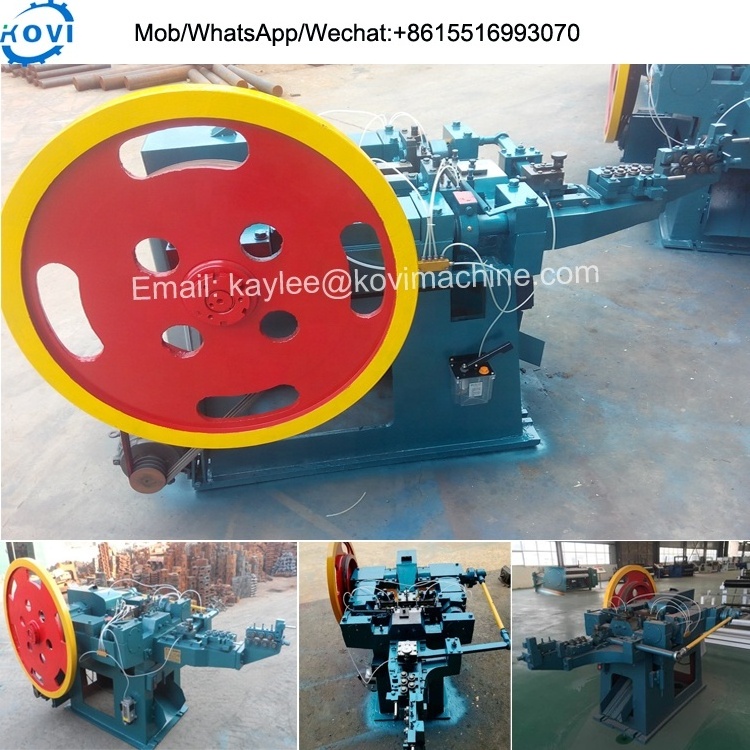 Manufacture High speed concrete  iron nail maker steel wire nail producing making machine factory price