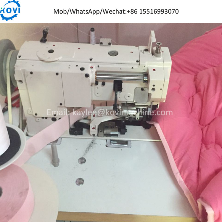 quilt carpet tape edge overedge sewing machine overedging edge-trimmer cushion covering machine