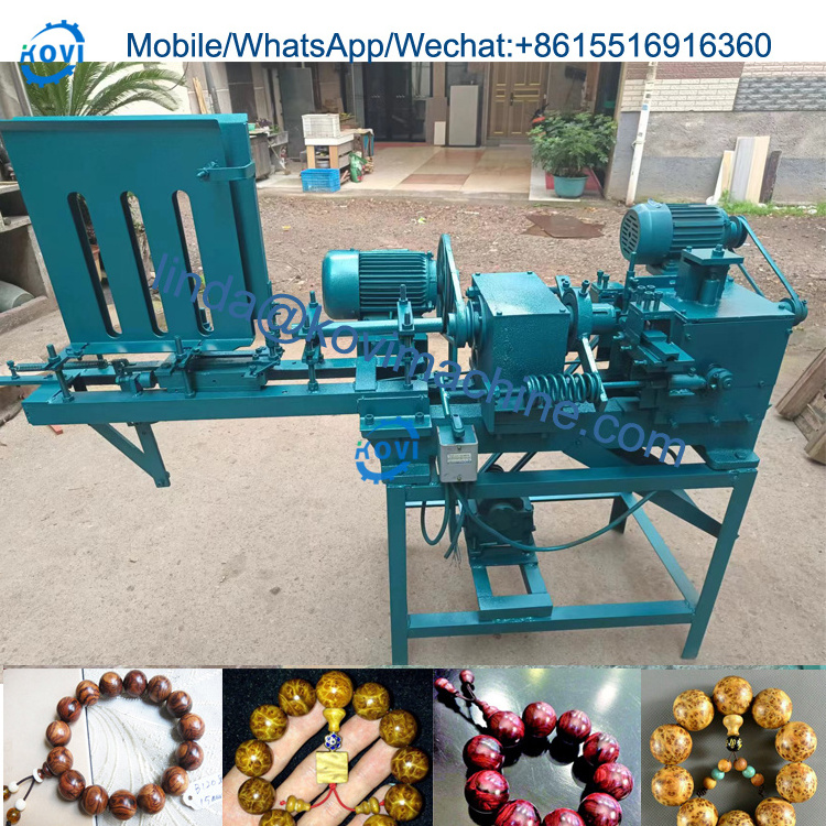 wooden beads making machine Multiple sizes wood ball bead jewelry maker machine