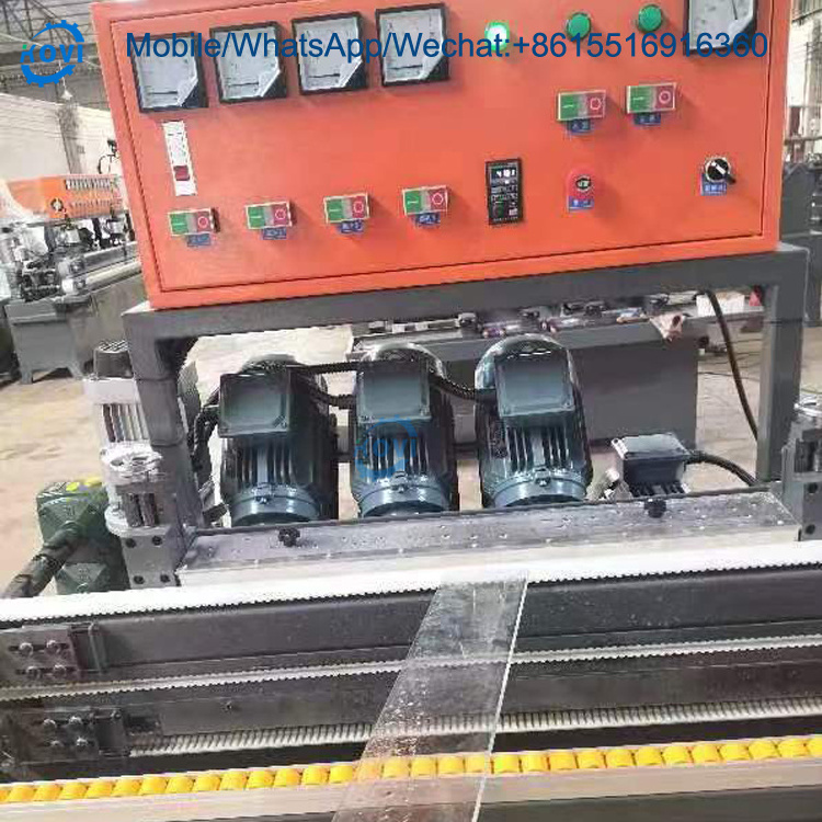 tempered glass edge polish edging beveling machine mirror straight line glass polishing machine