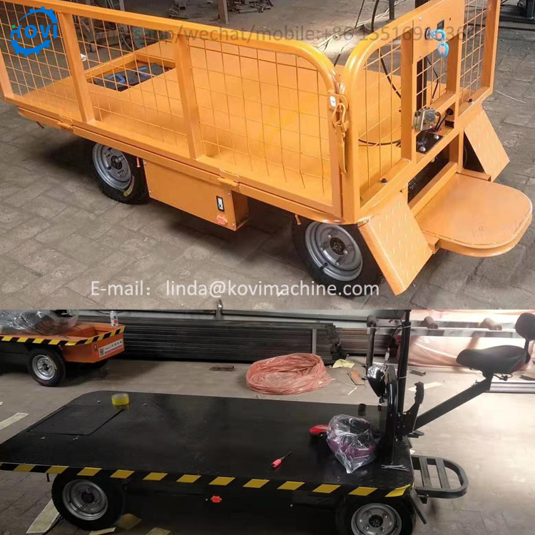 trolley platform folding wagon cart cargo electric tricycle hand trolley