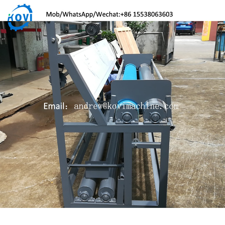 automatic tubular fabric cloth rolling cutting machine fabric roller cloth inspection rolling measuring equipment