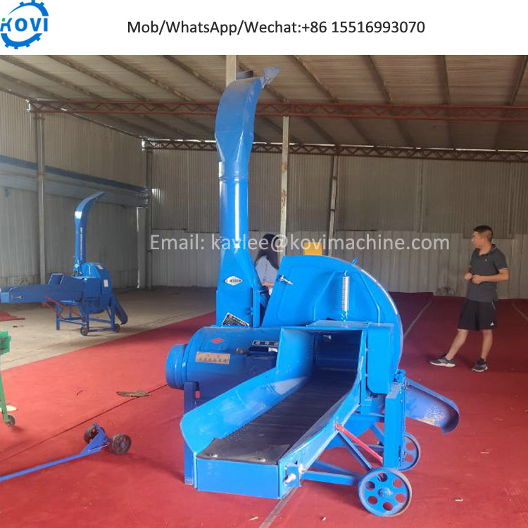 3.5Ton chaff stalk fodder grass cutting machine fodder corn silage grass cutter machine