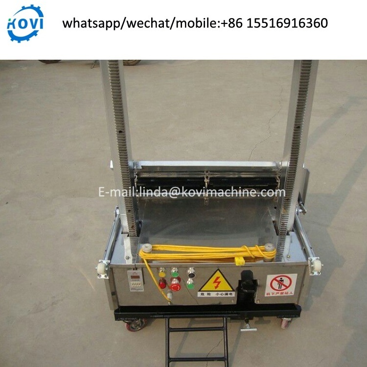 Mini wall rendering machine wall cement plastering machine