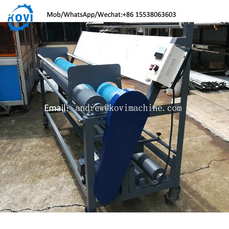 automatic tubular fabric cloth rolling cutting machine fabric roller cloth inspection rolling measuring equipment