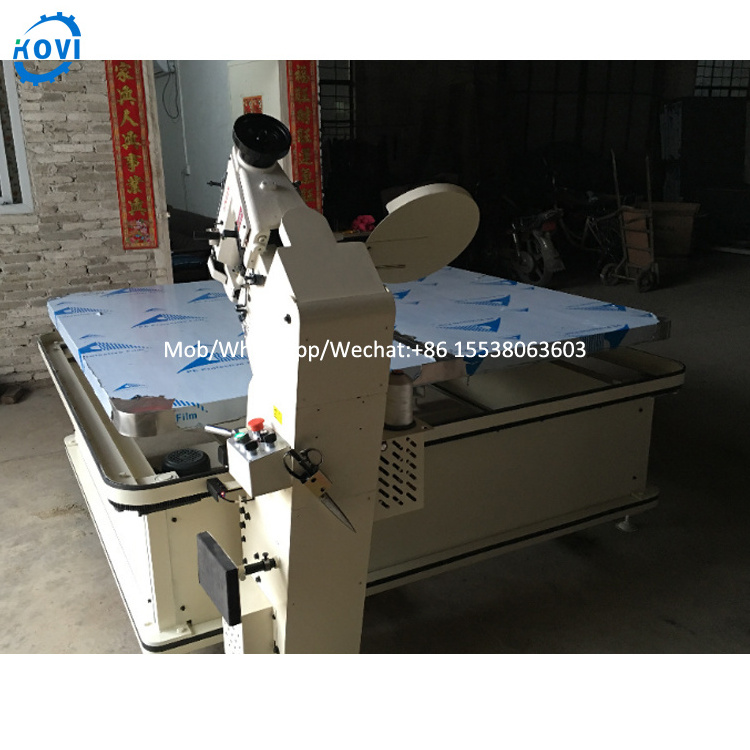 automatic head mattress boder quilting machine mattress tape edge sewing machine