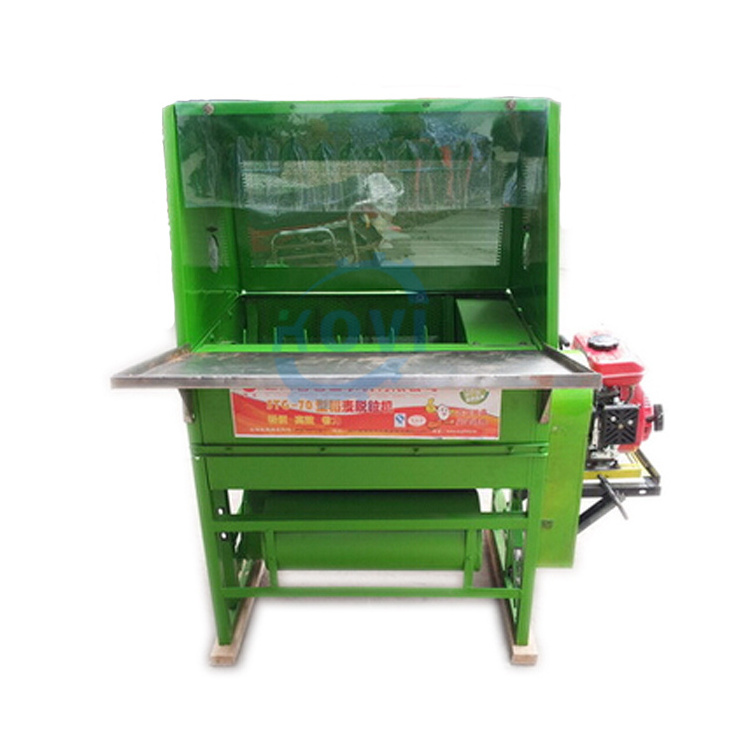 mini small grain rice threshing machine wheat sorghum thresher for sale