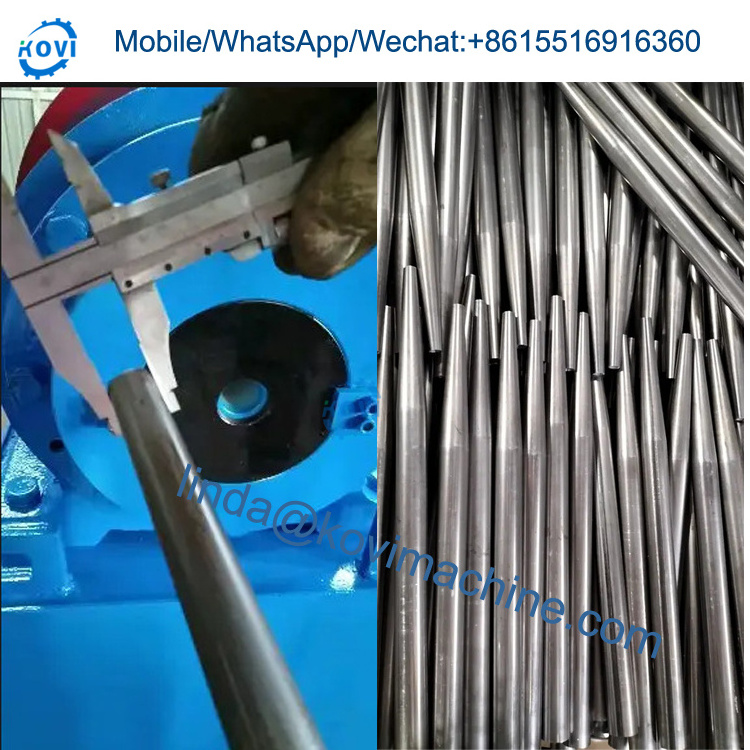 furniture legs making machine taper pipe diameter reducing tube end forming machine