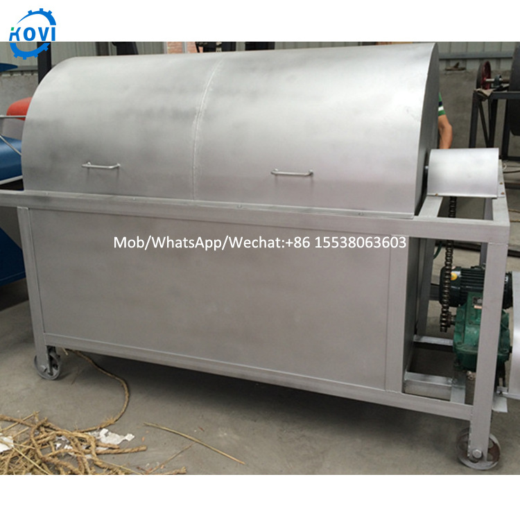 gas electric sunflower seed nut roaster machine barley peanut roasting machine