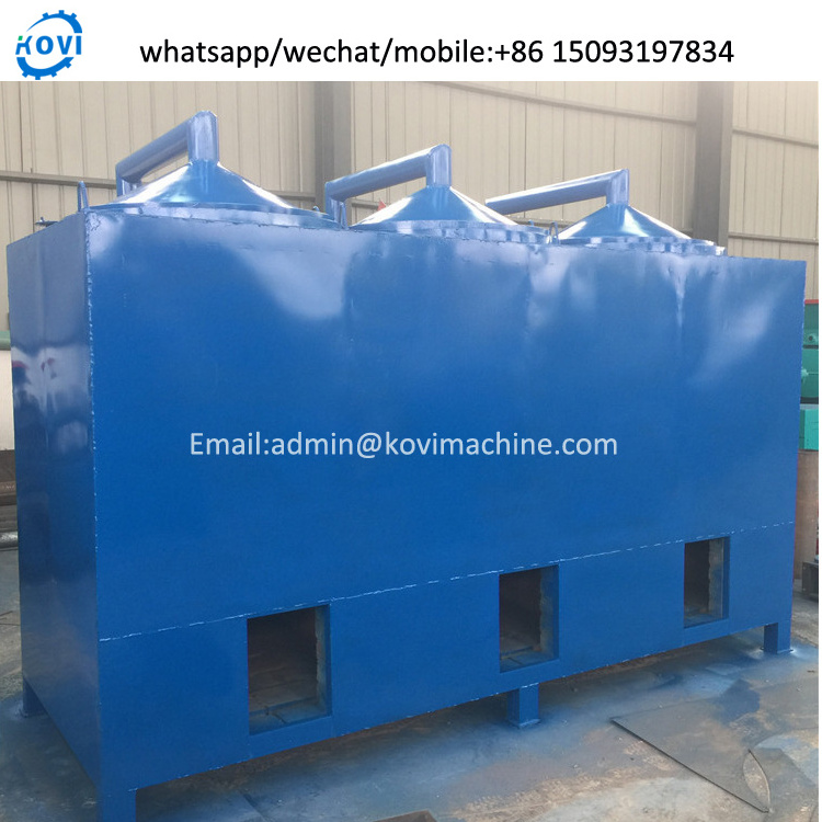 continuous charcoal carbonization furnace sawdust briquette carbonization kiln