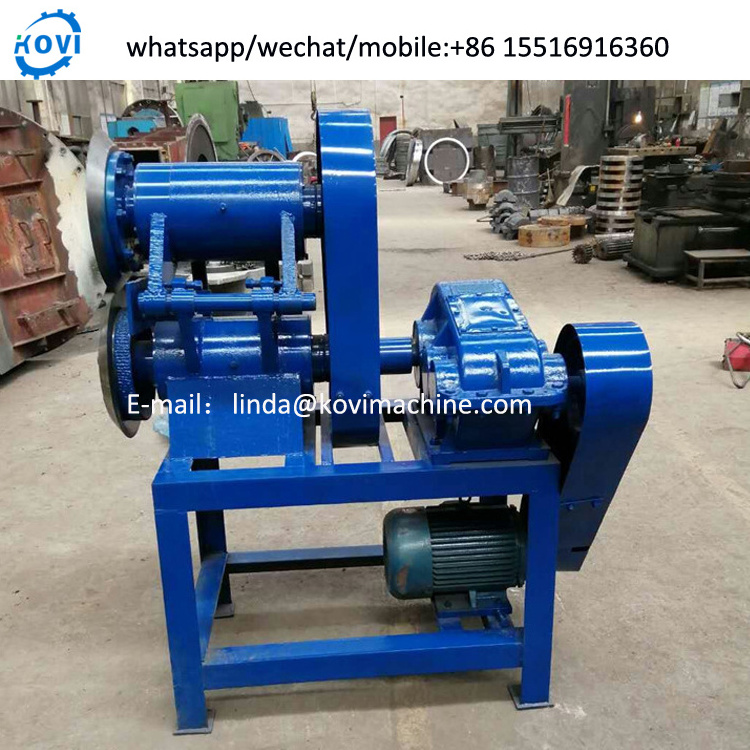 Tyre shredder tyre tread cutting machine tyre recycling machine line