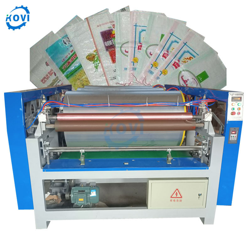 4 color plastic bag roll flexo printing machine paper Poster bag flexographic printer machine