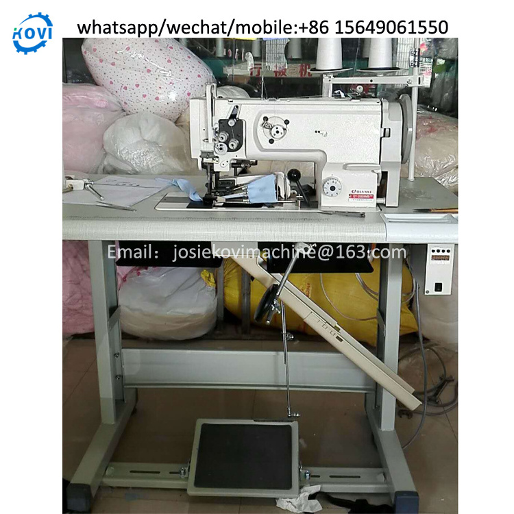 High quality mattress sewing head tape edge closing machine quilt edge smoothing sewer handkerchief edging machine