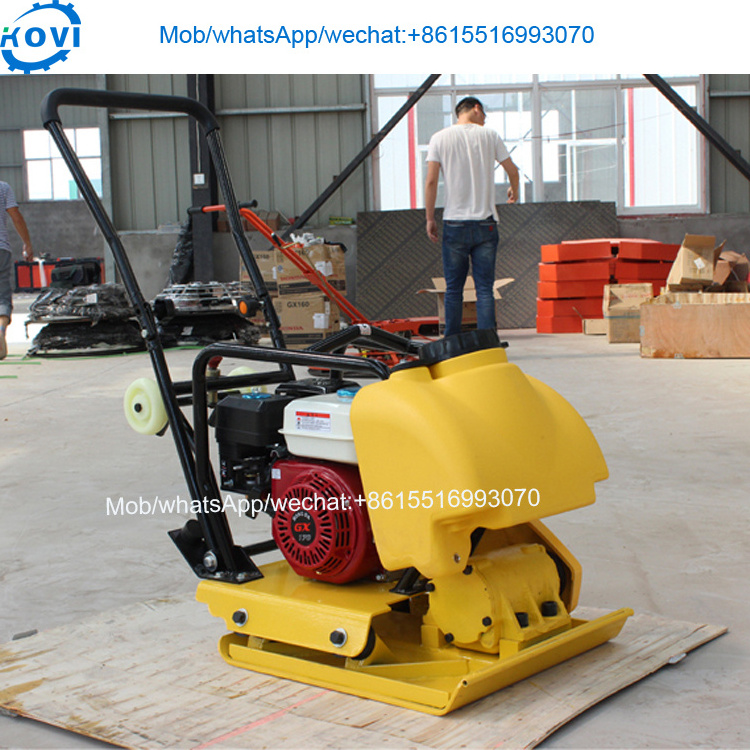 Factory Supply small diesel flat plate compactor vibrating plate compactor