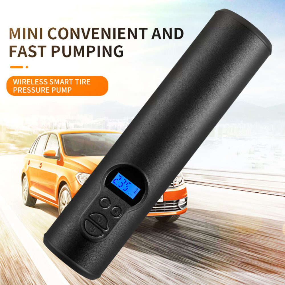 2000mAh Battery Mini Convenient Car Air Compressor 150PSI Wireless Smart Tire Pressure Pump Fast Pumping Inflator