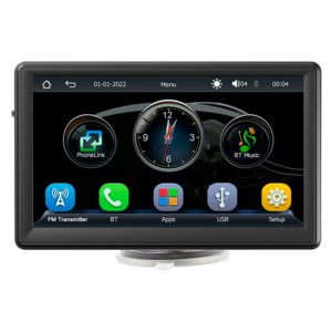 X500W 7 Inch Touch Screen Portable Car MP5 Player Wireless Carplay Android Auto FM BT TF/USB/ Car Stereo Voice Control