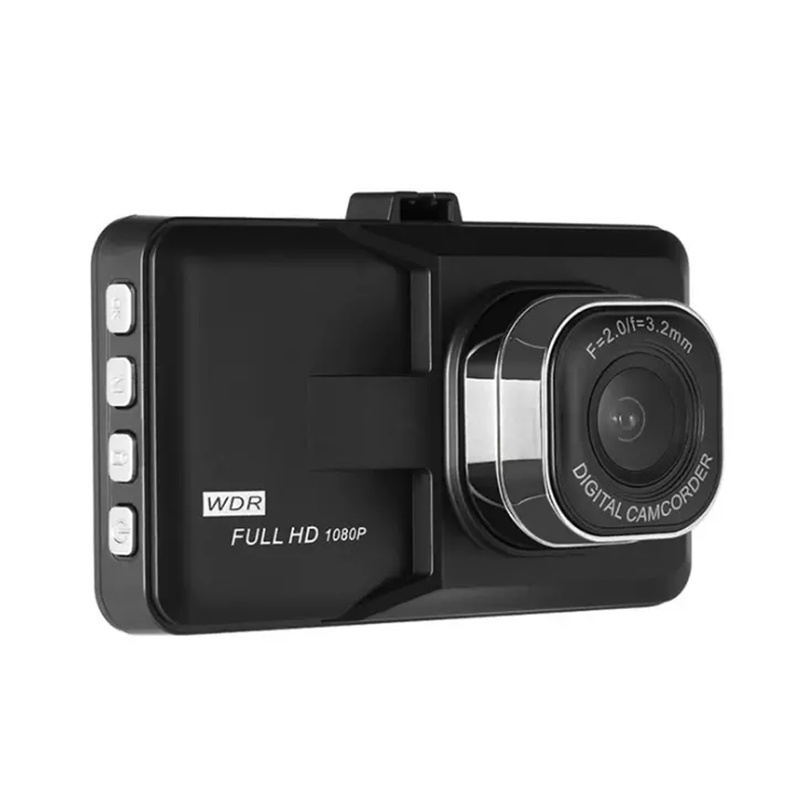 Manufactory Car video recorder 1080p hd T206 dual camera car dvr 3.0 inch LCD dash cam car black box