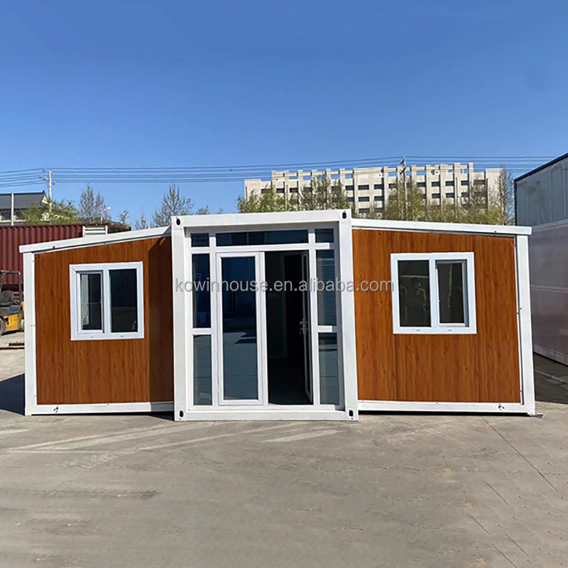 Modular Luxury House Prefabricated Foldable Tiny Homes Modern Office Pods 40Ft Expandable Container House