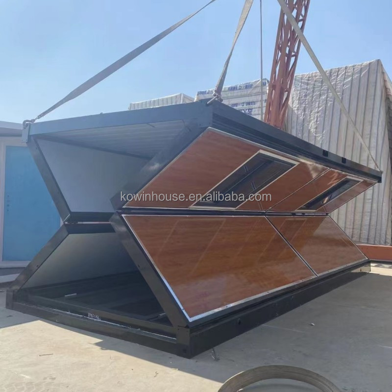 Standard Light Steel Prefab Folding Container House Anti-Seismic Soundproof Prefabricated Portable Home Casa Prefabricada