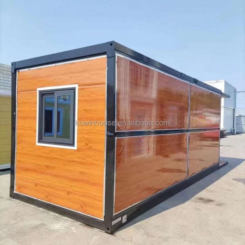 Standard Light Steel Prefab Folding Container House Anti-Seismic Soundproof Prefabricated Portable Home Casa Prefabricada