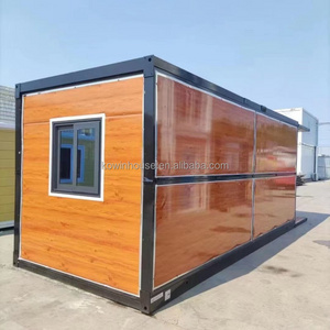 Standard Light Steel Prefab Folding Container House Anti-Seismic Soundproof Prefabricated Portable Home Casa Prefabricada