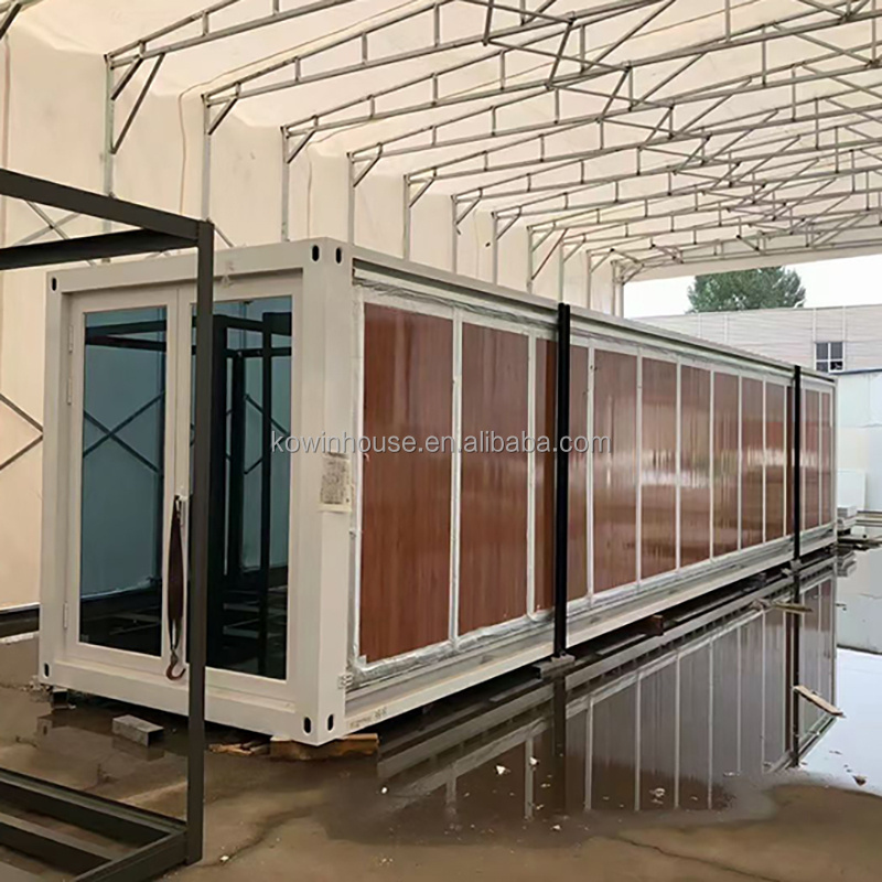 Modular Luxury House Prefabricated Foldable Tiny Homes Modern Office Pods 40Ft Expandable Container House