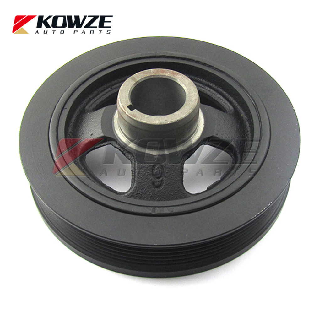 Auto Crankshaft Pulley For Mitsubishi Outlander II III Lancer V CW4W CY6A GA2W GA3W GF2W GF7W 4B11 4B121104A052 1104A102