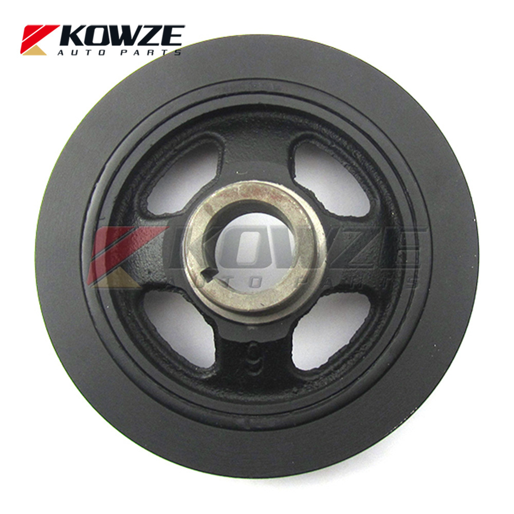 Auto Crankshaft Pulley For Mitsubishi Outlander II III Lancer V CW4W CY6A GA2W GA3W GF2W GF7W 4B11 4B121104A052 1104A102