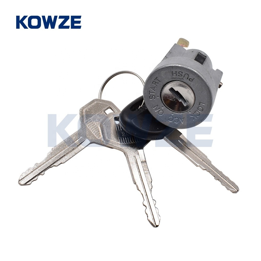 Kowze Car Door Lock Cylinder and Key Set For Mitsubishi Pajero Montero 2 II 1990-2000 MR259766 Auto Body Systems Parts